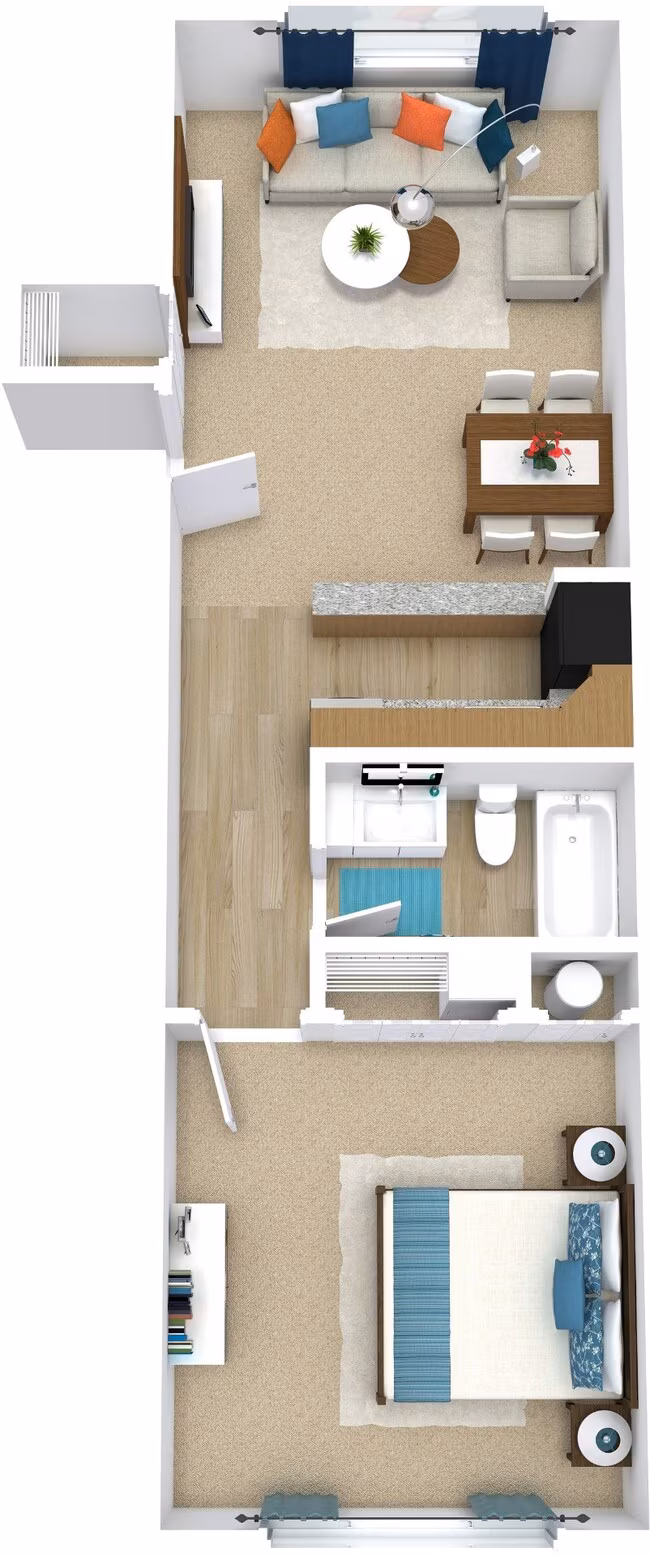 Unit 01-0207 01-0207 floor plan
